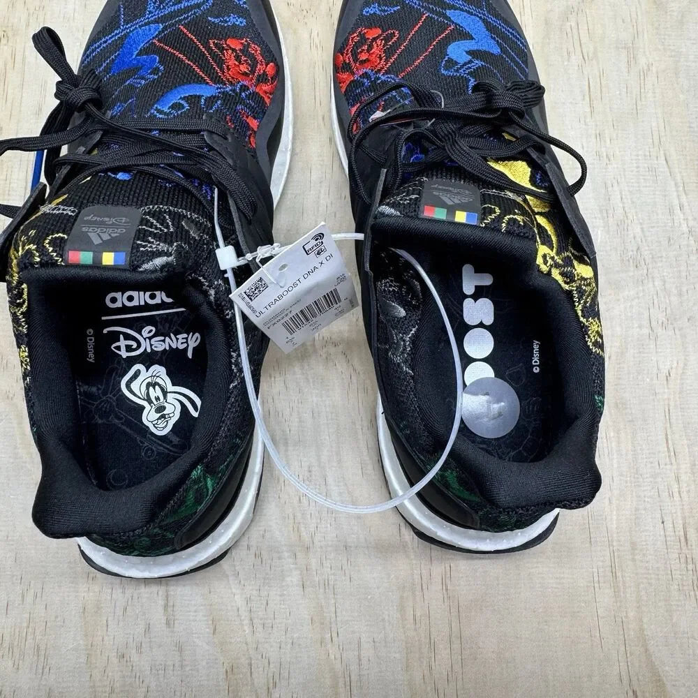NEW Adidas Ultra Boost DNA x Disney 'Goofy' Black Mens sz 7 FX0227 Black